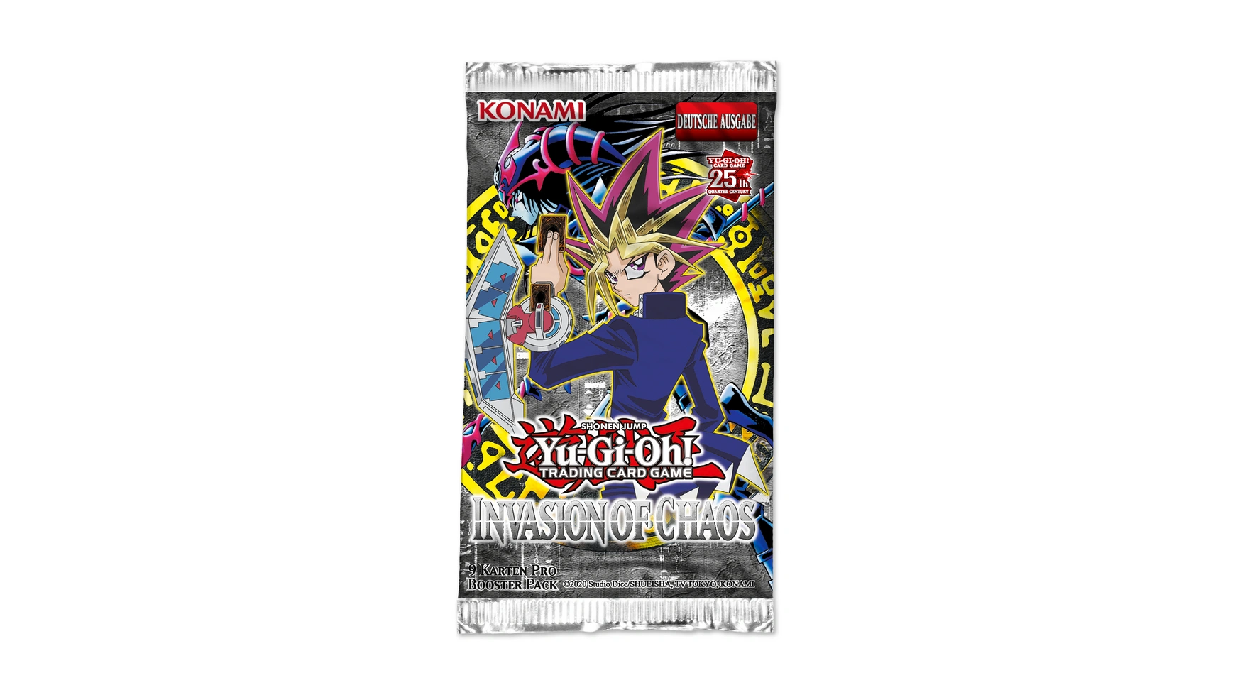 Коллекционная карточная игра Yu-Gi-Oh Усилитель Вторжение Хаоса Konami original game yu gi oh yami yugi 10cm vinyl action figure model toys