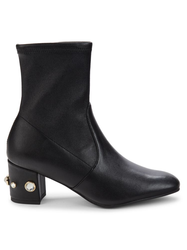 

Замшевые ботильоны Allshine Stuart Weitzman, черный