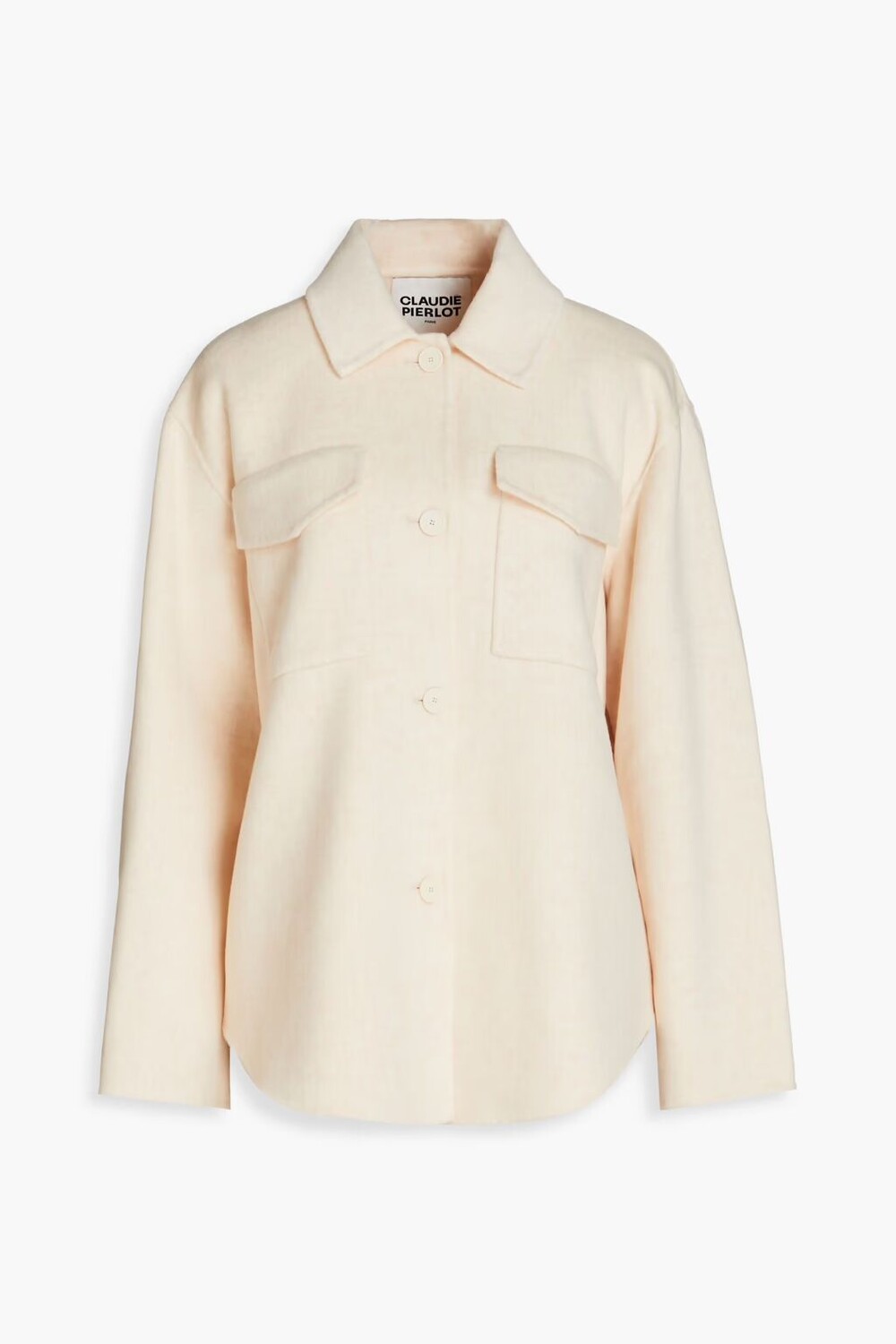 

Куртка Gaya из смесовой шерсти Claudie Pierlot, экрю