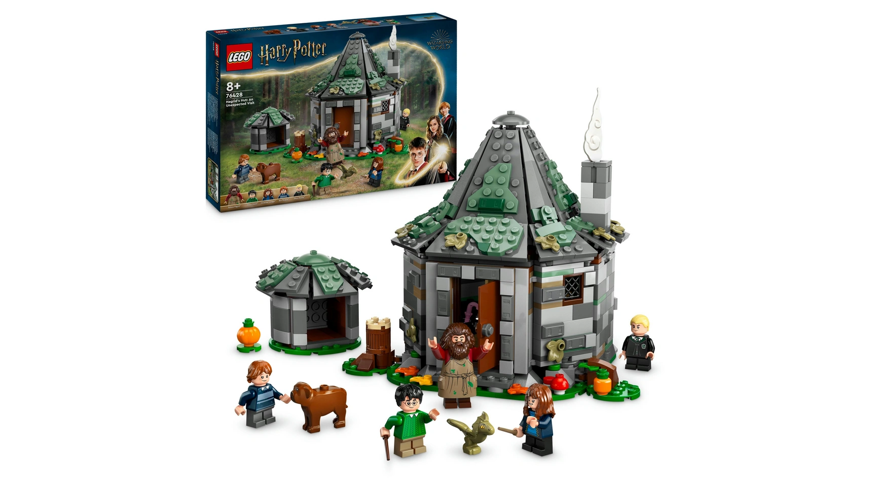 сборная модель умбум рыбацкая хижина волшебные королевства Lego Harry Potter Хижина Хагрида: неожиданный визит