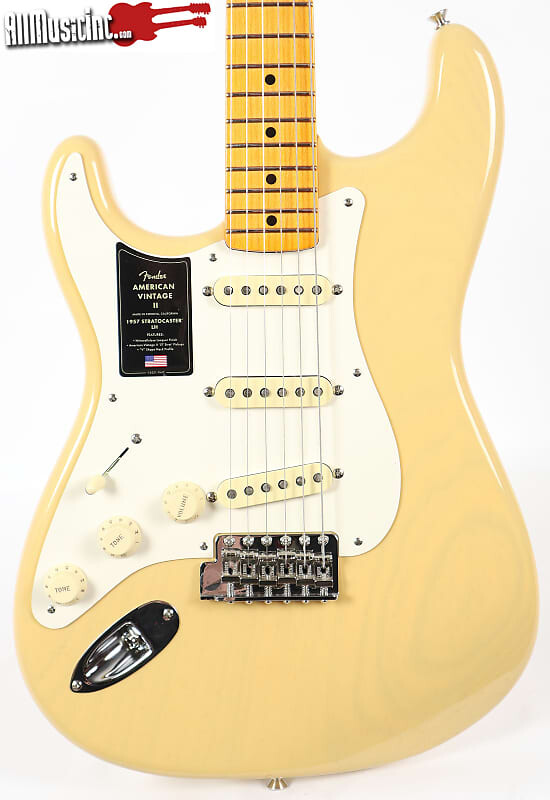 

Электрогитара Fender American Vintage II '57 Stratocaster Lefty Vintage Blonde Electric Guitar