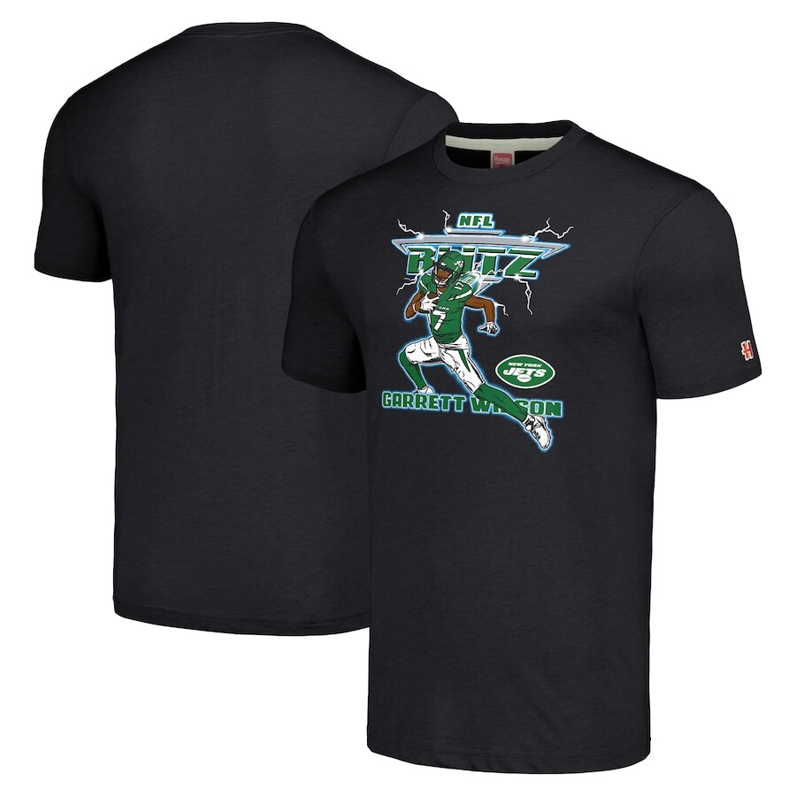 

Футболка с коротким рукавом Homage New York Jets, угольный
