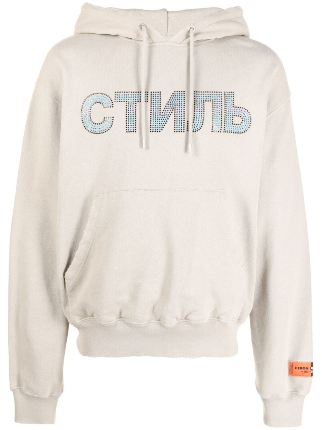 

Heron Preston худи с логотипом 'Стиль', серый