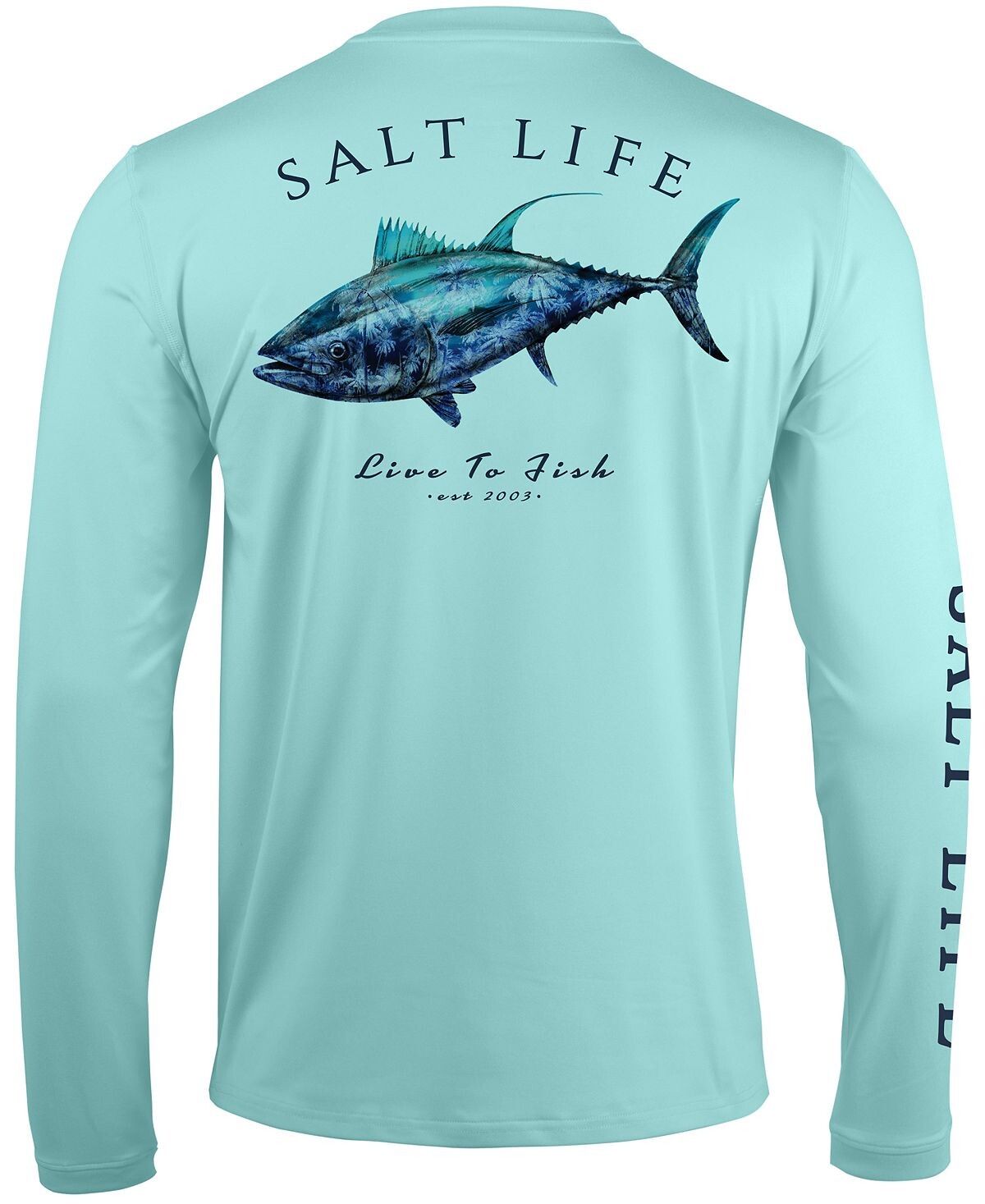 

Мужская рубашка с длинным рукавом и логотипом Tuna Palms Salt Life
