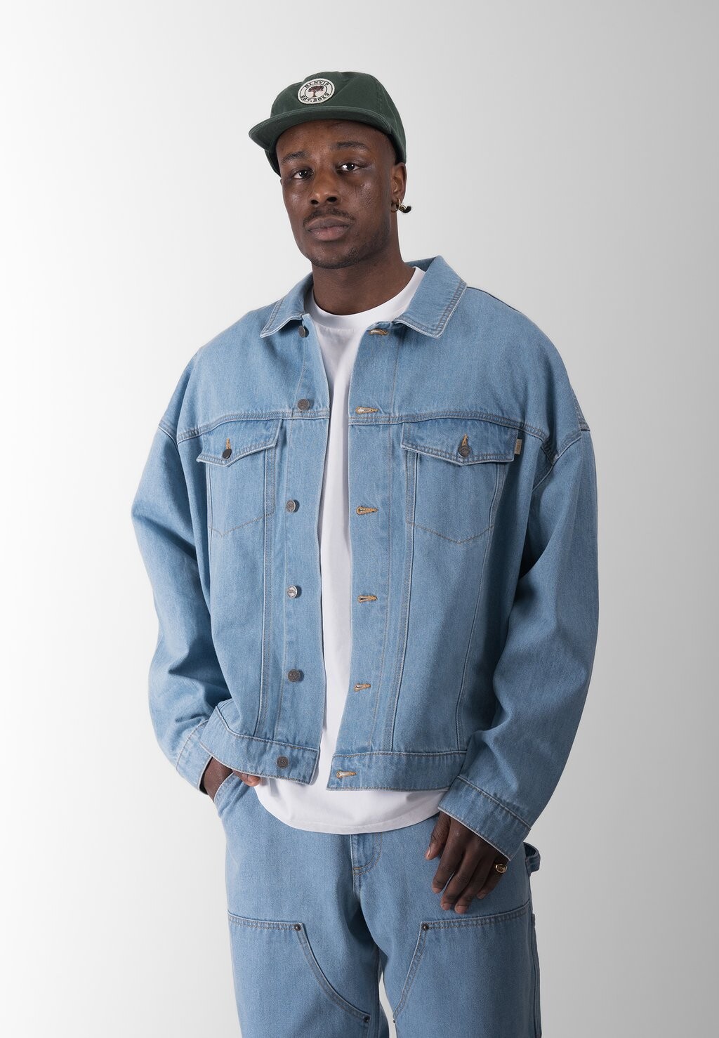 

Джинсовая куртка ATELIÉR JACKET UNISEX Blkvis, цвет victoria blue