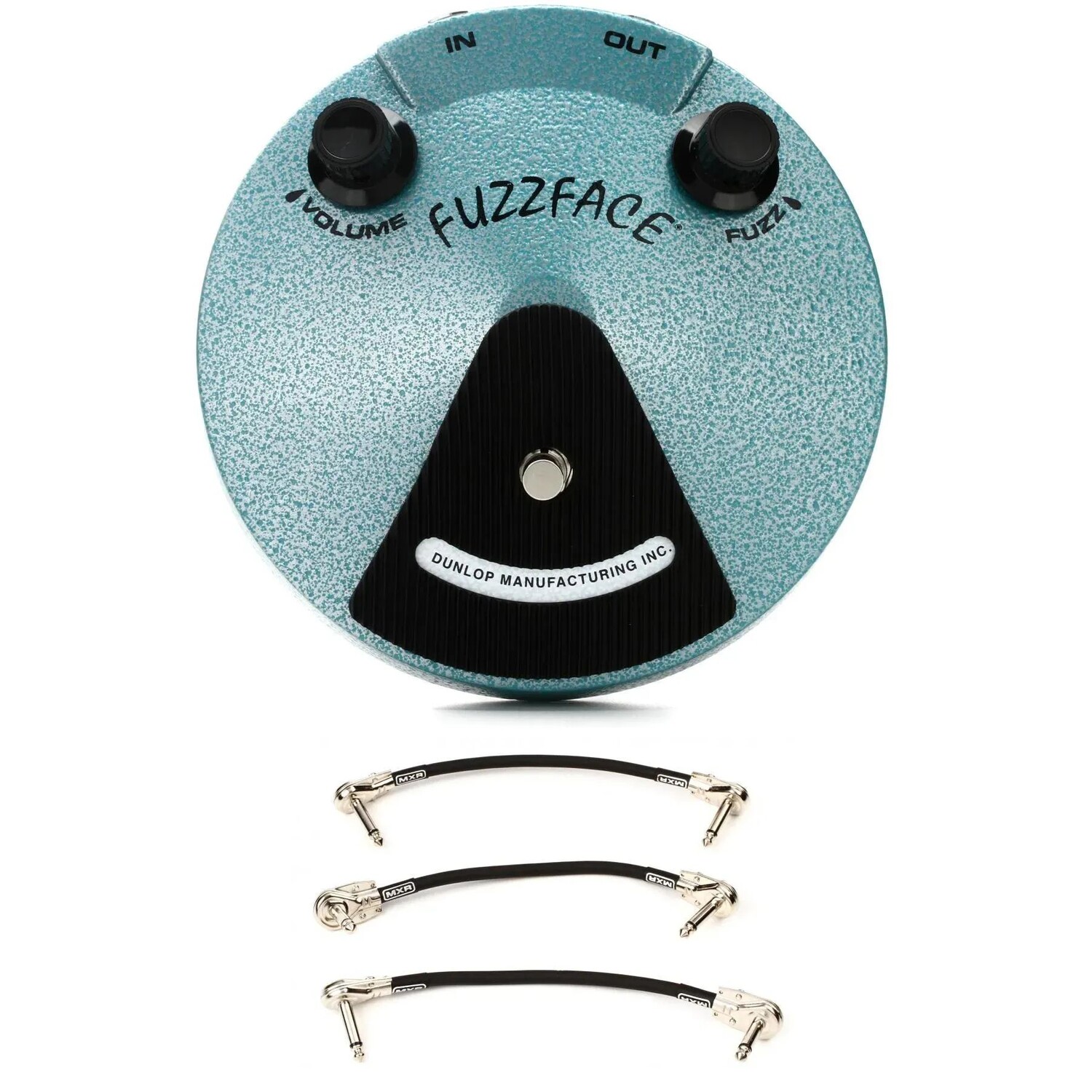 

Педаль Dunlop JHF1 Jimi Hendrix Fuzz Face с 3 соединительными кабелями