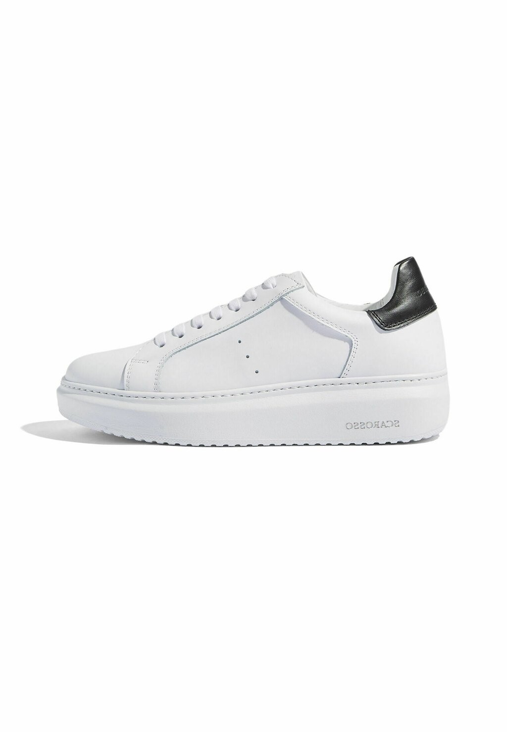 

Низкие кроссовки Debby Scarosso, цвет white & black calf