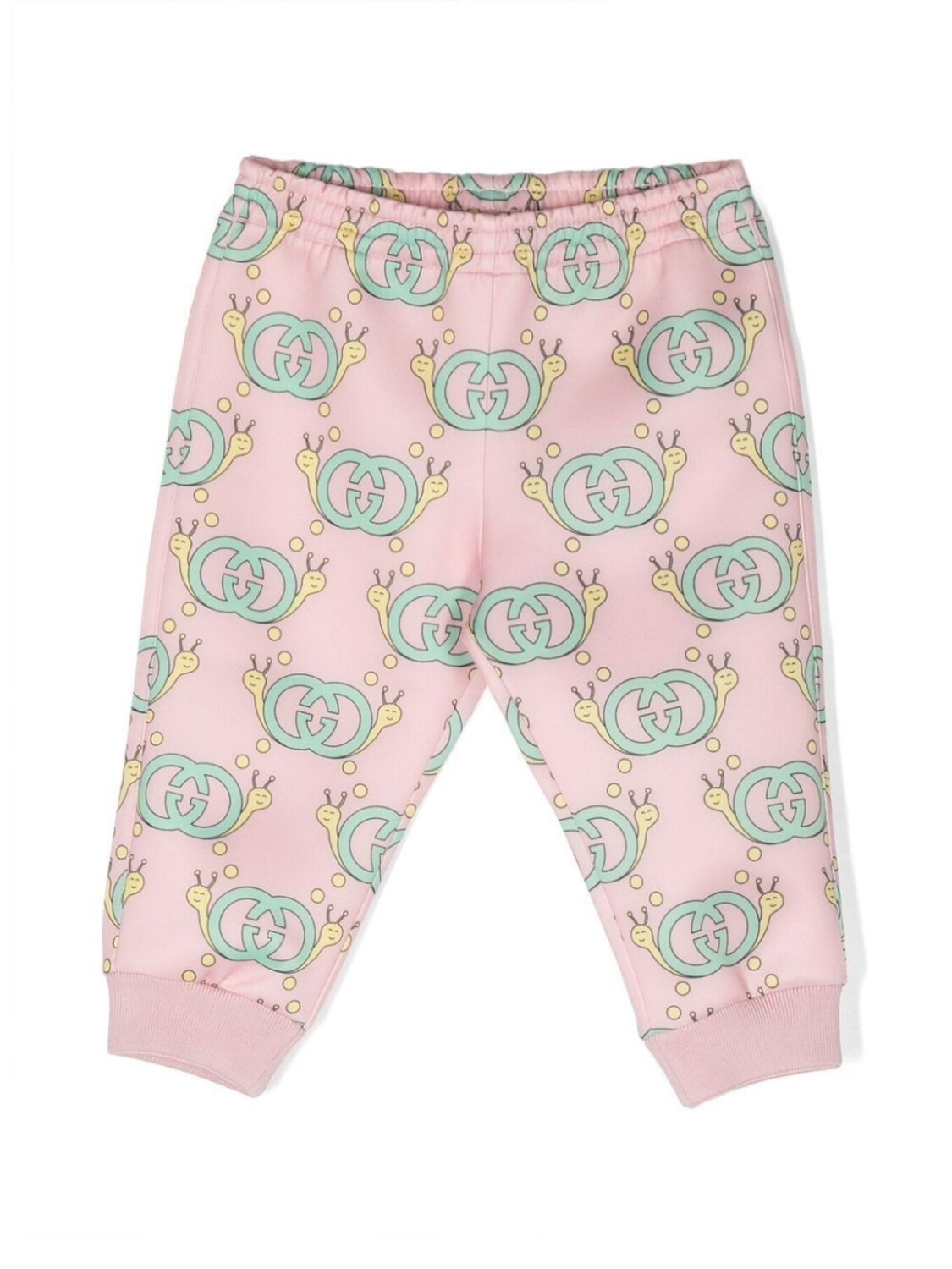 

Gucci Kids брюки с принтом, розовый