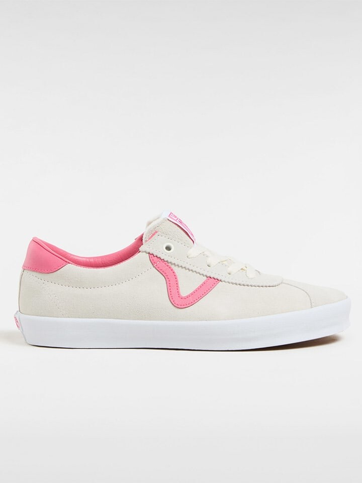 

Низкие кроссовки Vans Leder Sport Low, цвет creme/pink