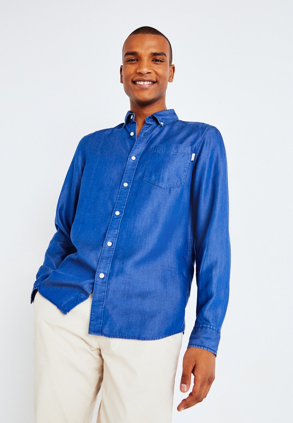 

Рубашка PETRI Pepe Jeans, цвет indigo blue