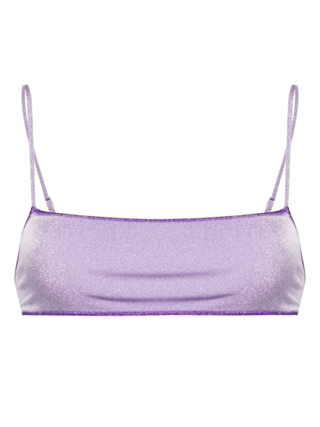 

MC2 Saint Barth топ бикини Sadie с люрексом, фиолетовый