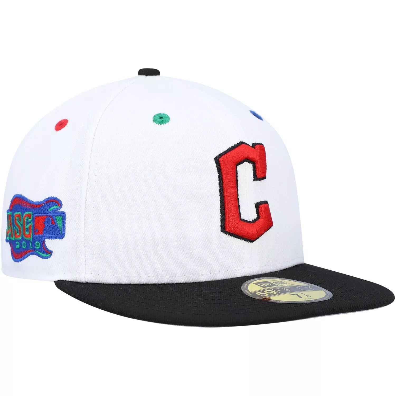 

Мужская шляпа New Era белого/черного цвета Cleveland Guardians 2019 MLB All-Star Primary Eye 59FIFTY.