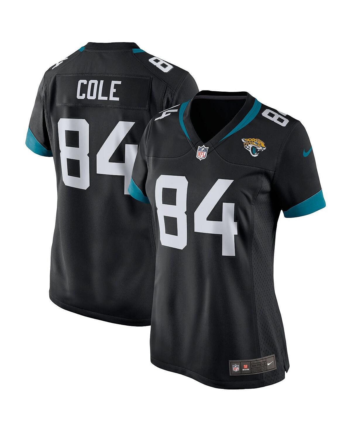 

Женская игровая майка Keelan Cole Black Jacksonville Jaguars Player Nike, черный