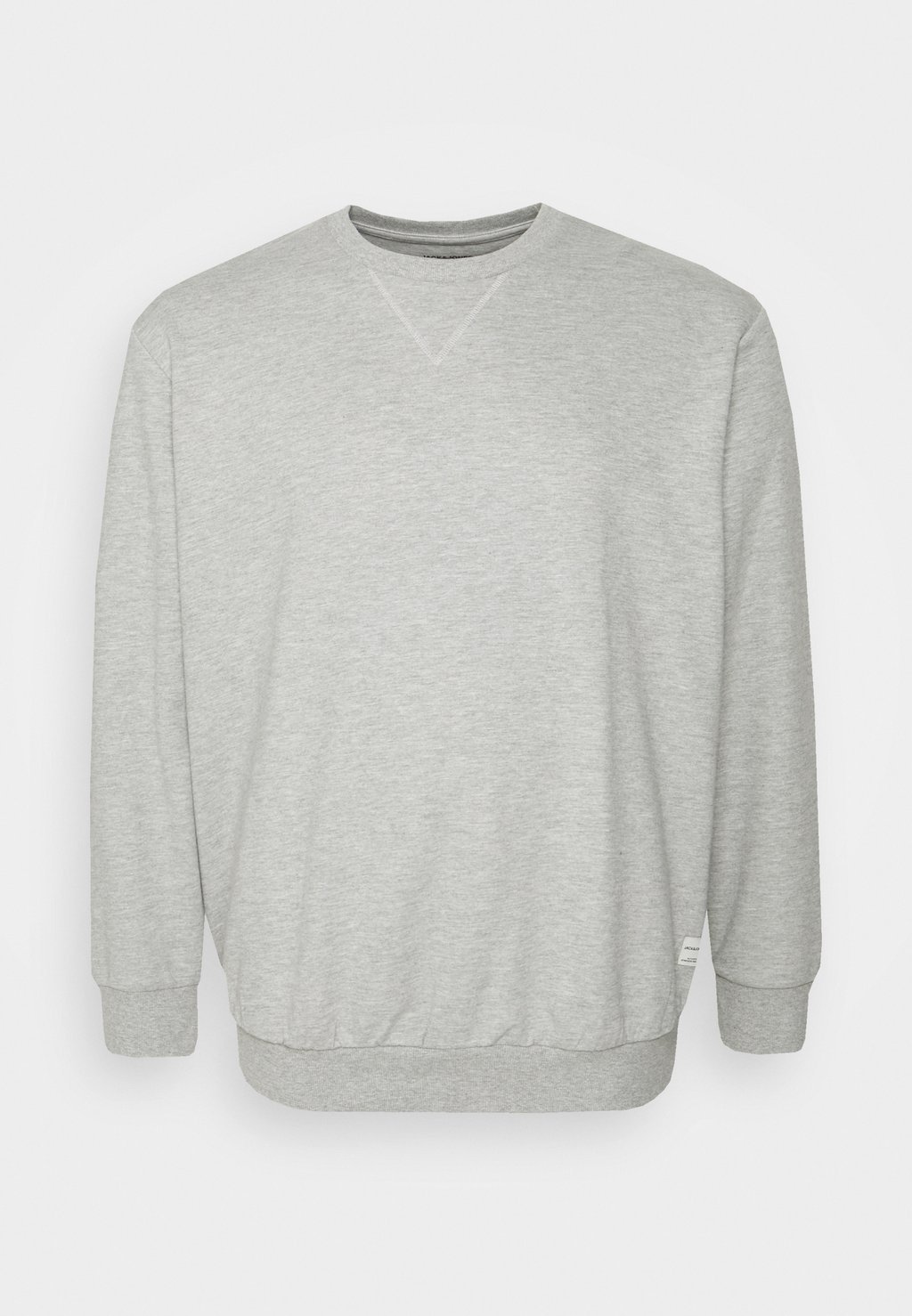 

Толстовка Jack & Jones Jjebasic Crew Neck Noos Ps, светло-серый меланж