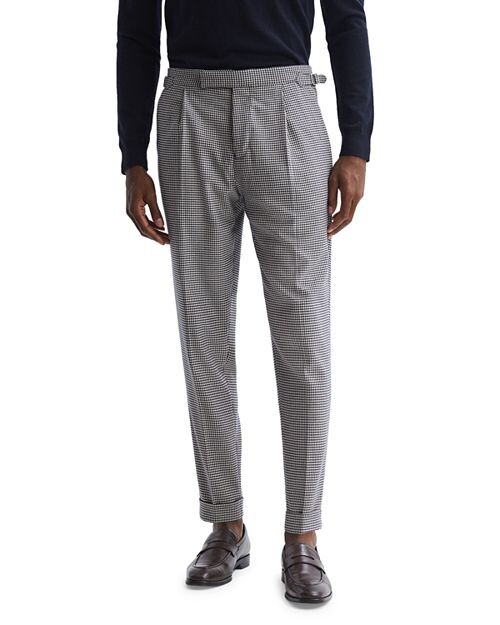 

Узкие брюки Arcade Puppytooth REISS, цвет Blue
