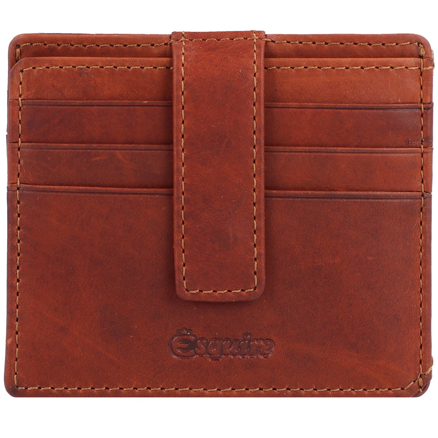 

Кошелек Esquire Oslo Dallas Kreditkartenetui RFID Leder 9,5 см, коричневый