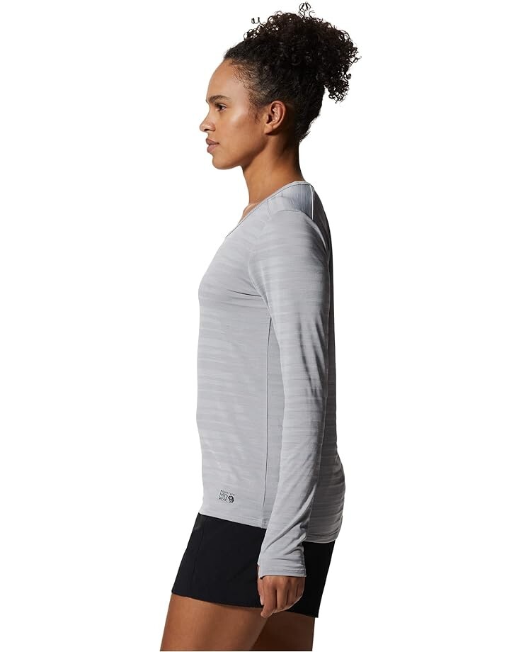 

Рубашка Mountain Hardwear Mighty Stripe Long Sleeve Shirt, цвет Glacial