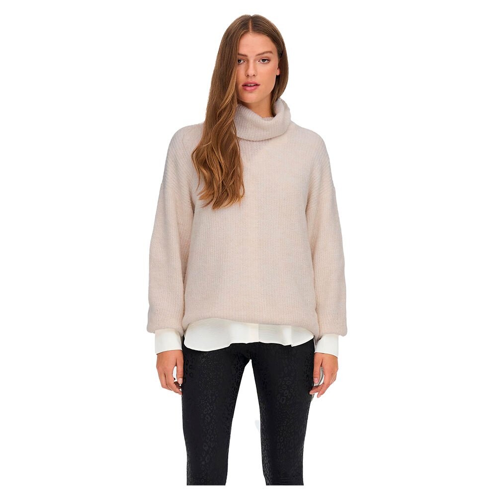 

Свитер Jdy Inge Life Roll Neck, бежевый