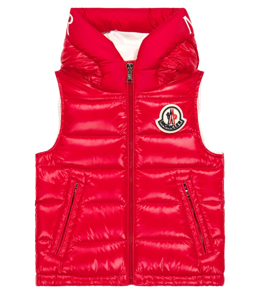 

Пуховый жилет Montreuil Moncler Enfant, красный