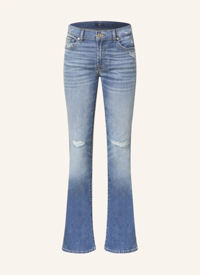 

Джинсы bootcut tailorless engage 7 For All Mankind, синий