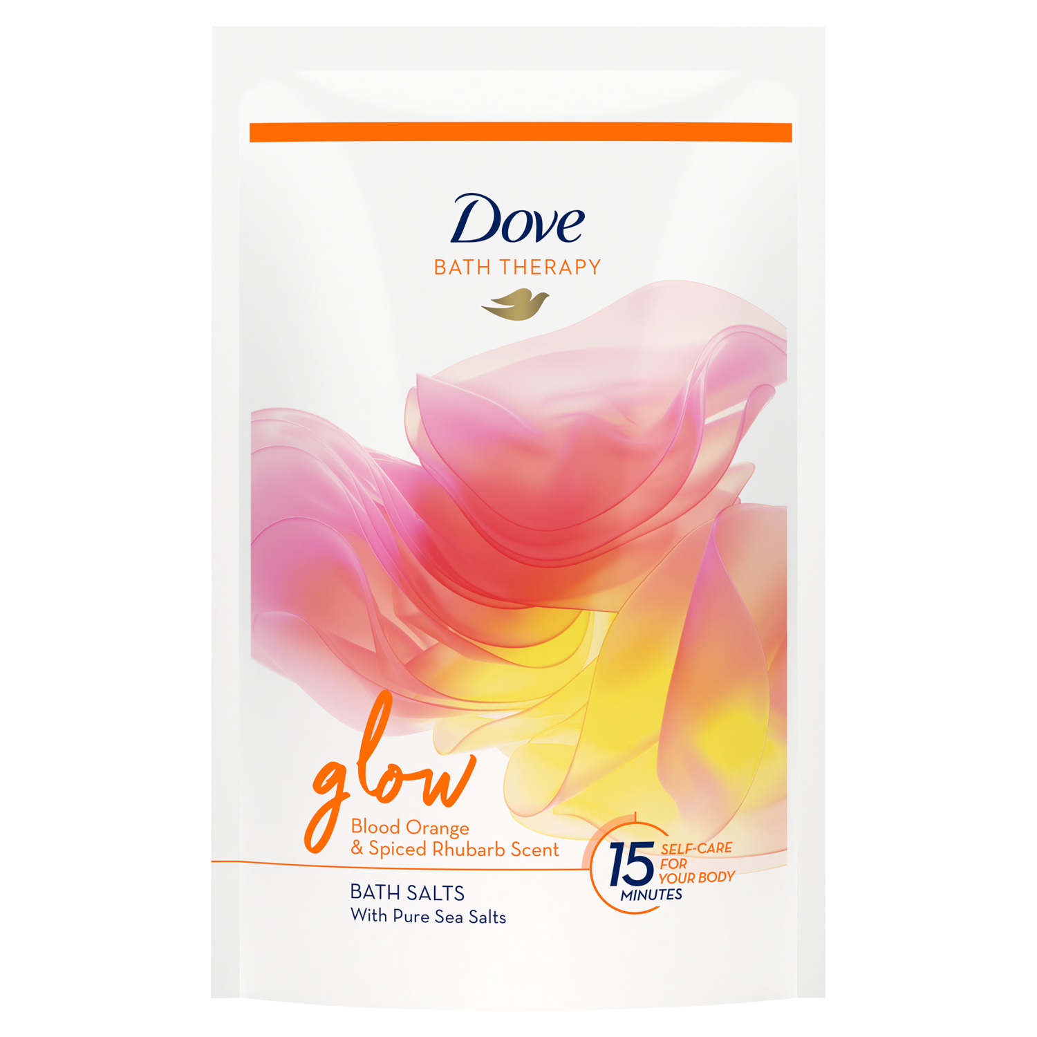 цена Соль для ванн Dove Bath Therapy Glow, 400 гр