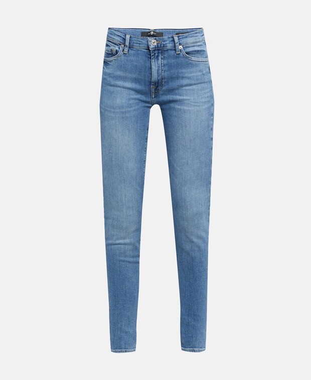 

Джинсы скинни 7 for all Mankind, цвет Ice