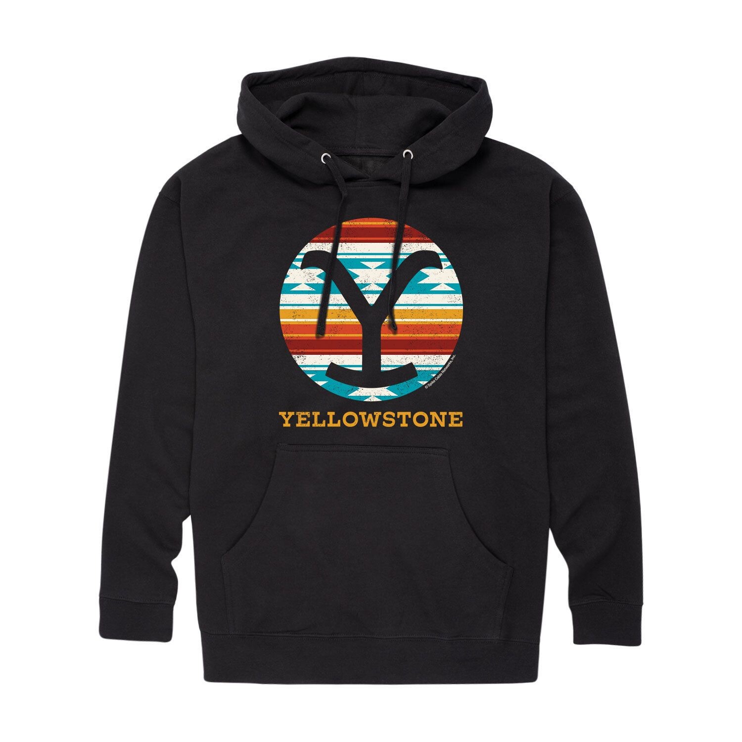 

Мужская толстовка с капюшоном Yellowstone Western Blanket Licensed Character