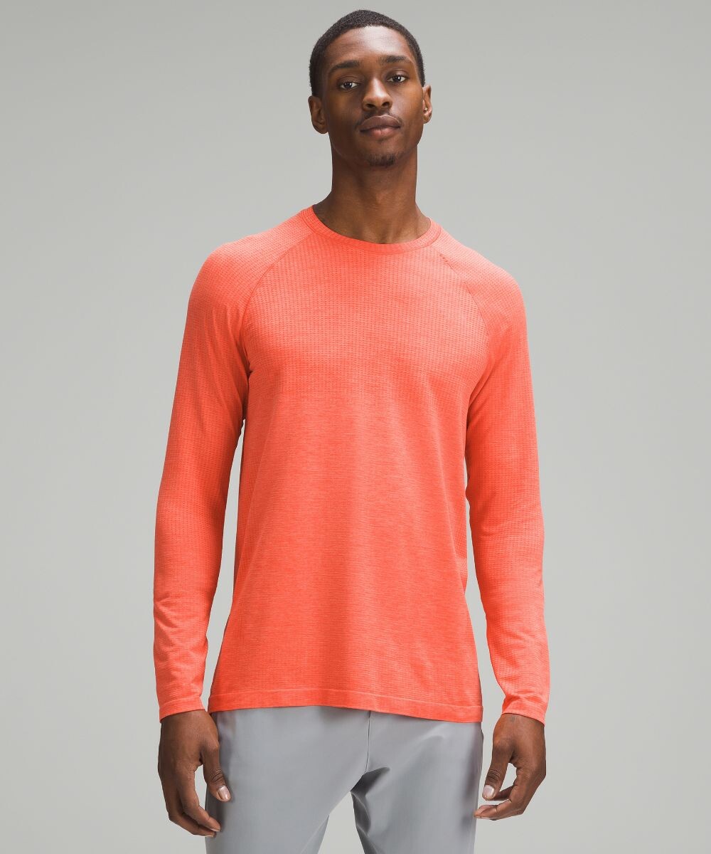 

Рубашка с длинным рукавом Metal Vent Tech 2.0 Lululemon, коралловый