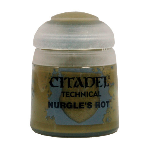 

Миниатюра Games Workshop Citadel Technical Paint: Nurgle's Rot (12ml)