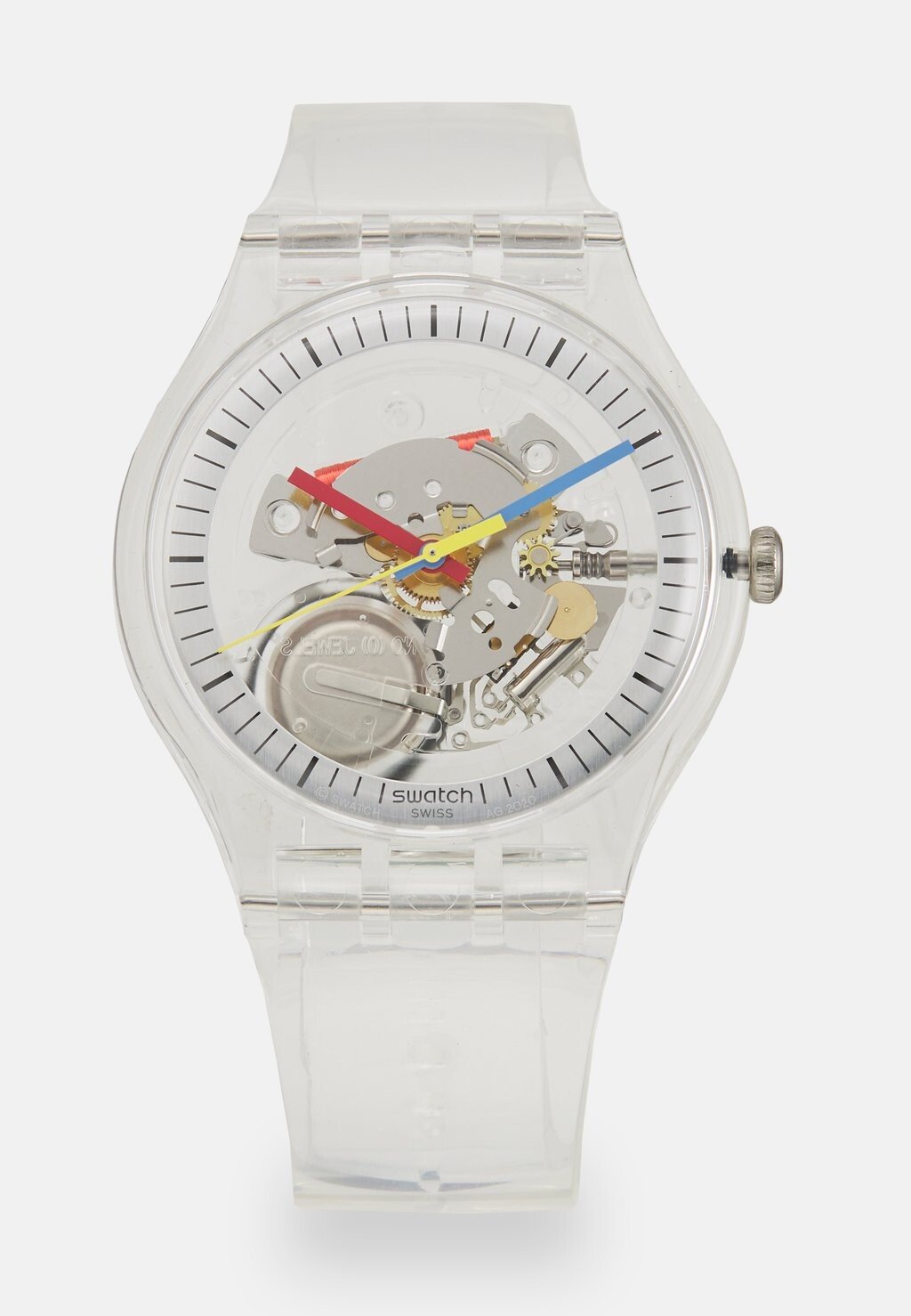 

Часы New Gent Unisex Swatch, цвет silver-coloured