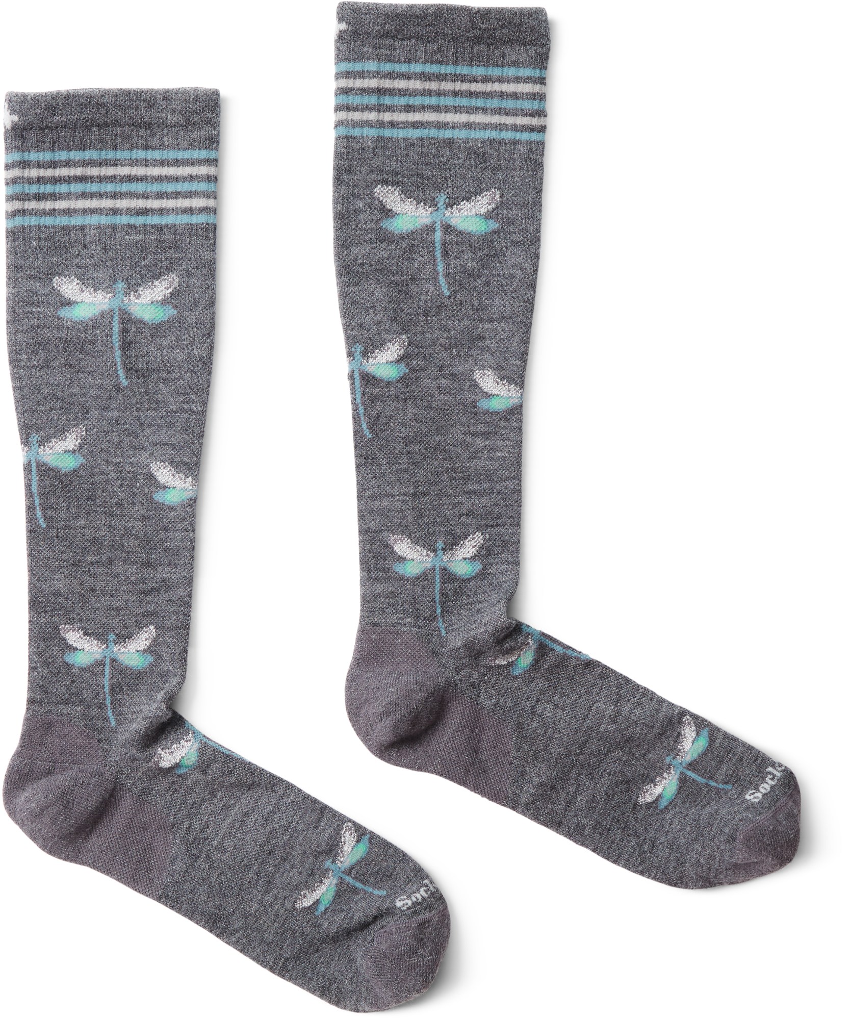 Компрессионные носки Dragonfly — женские Sockwell, серый
