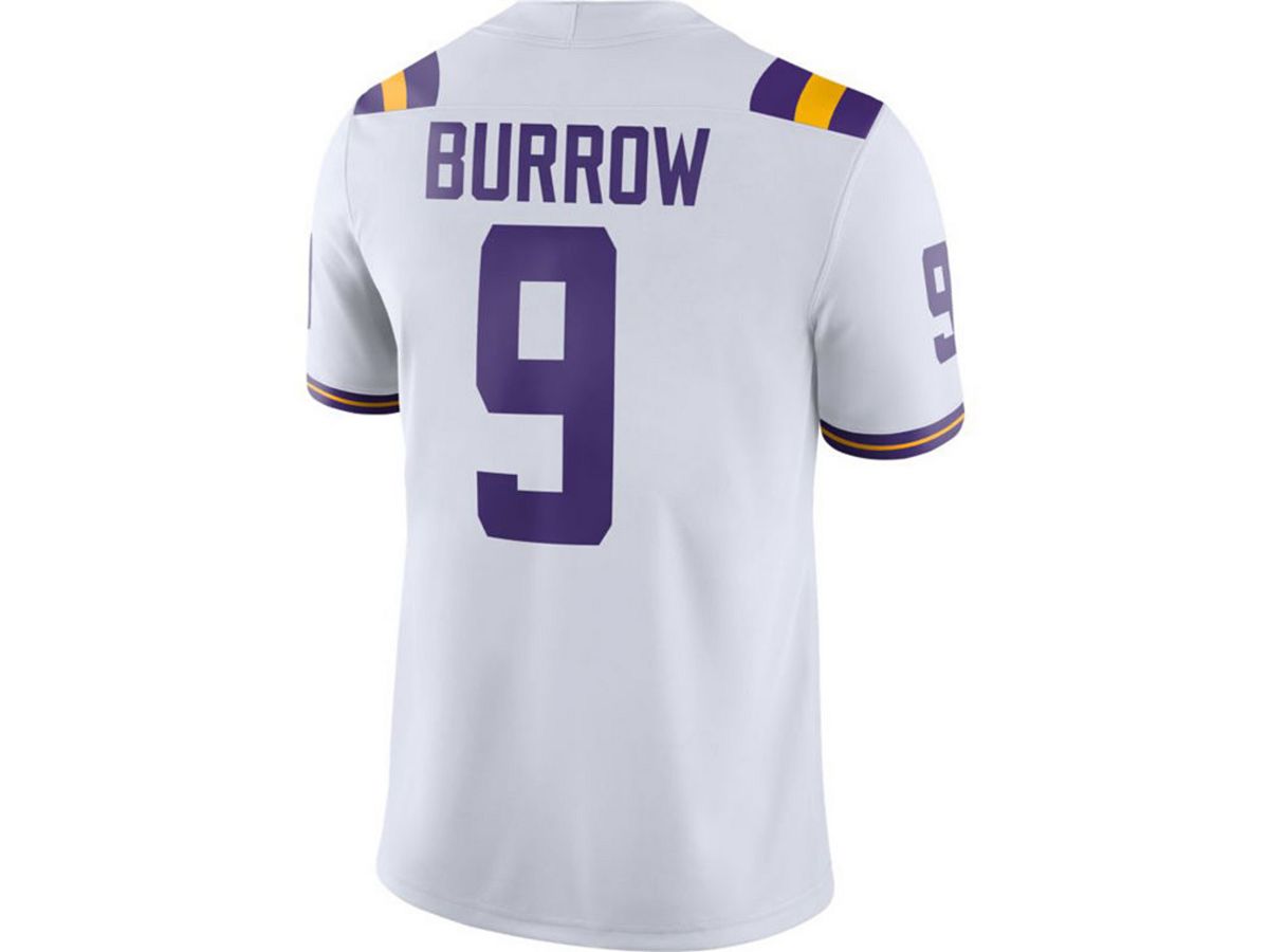 

Мужская игровая майка Joe Burrow LSU Tigers Nike