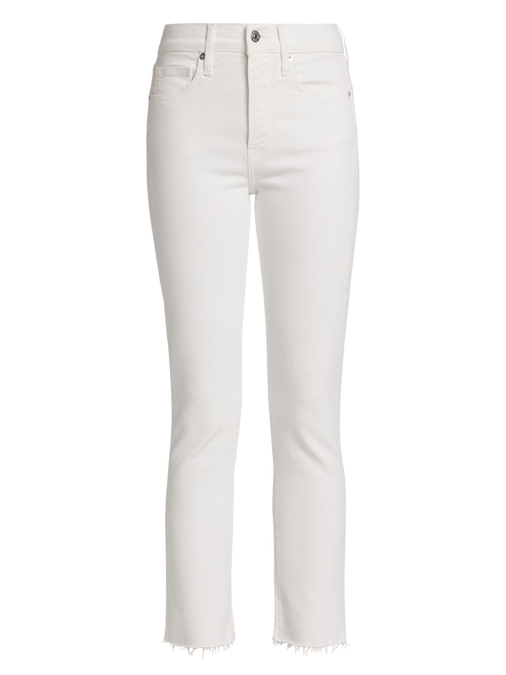 Расклешенные джинсы Carly с высокой посадкой Veronica Beard, белый расклешенные джинсы carly со средней посадкой veronica beard цвет sierra blue