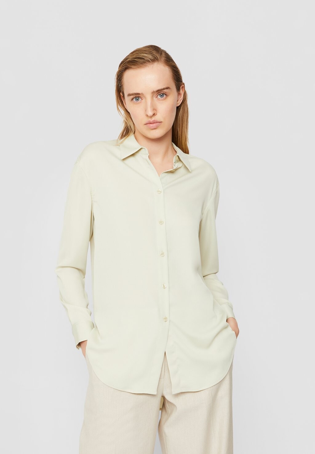 

Рубашка Calvin Klein, слоновая кость