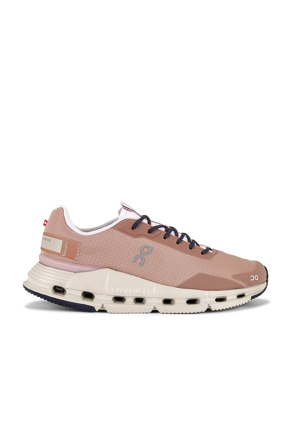 

Кроссовки On Cloudnova Form, цвет Rosebrown & Orchid