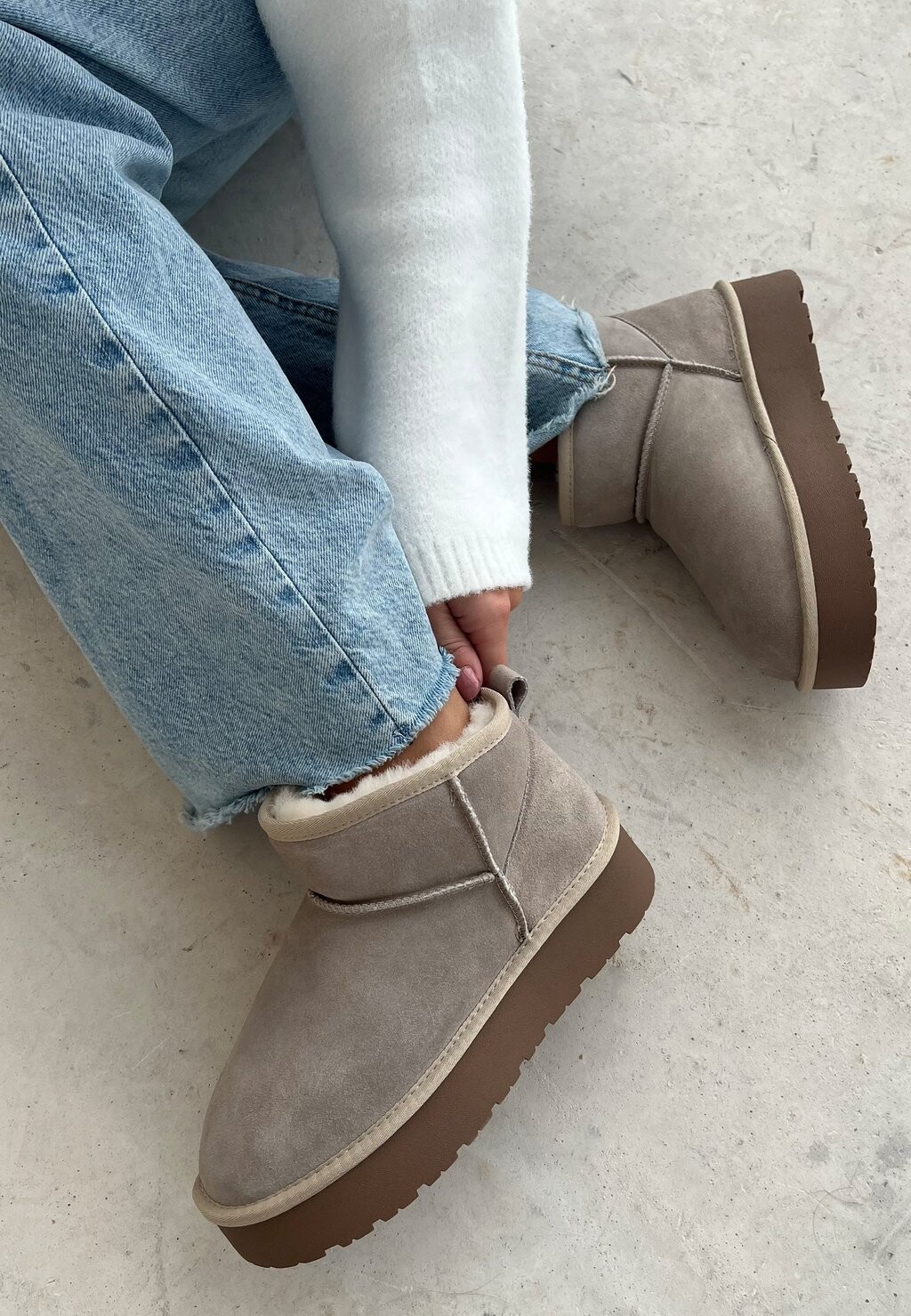 

Ботильоны sacha, цвет beige