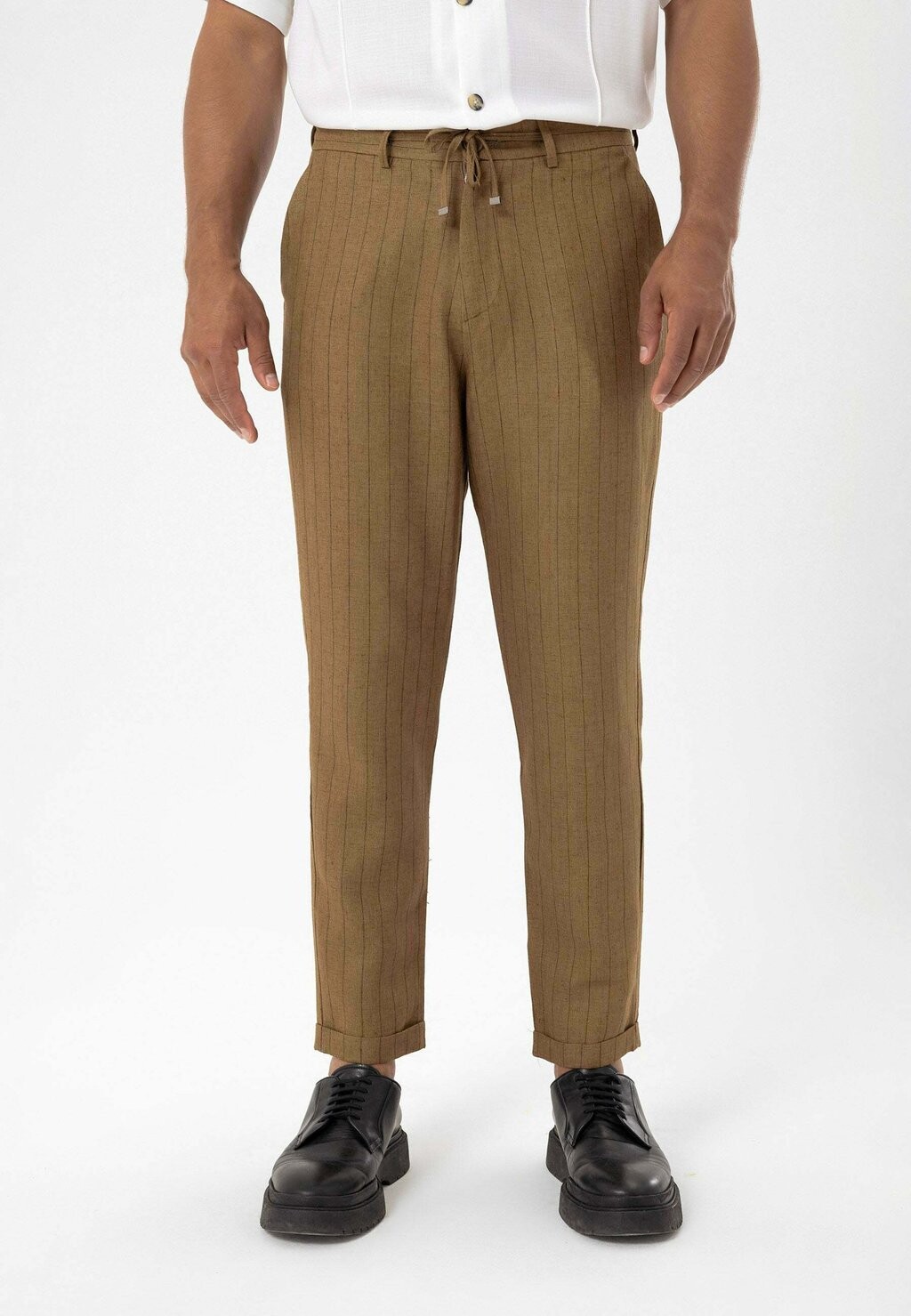 

Брюки STRIPED dandalo, цвет camel