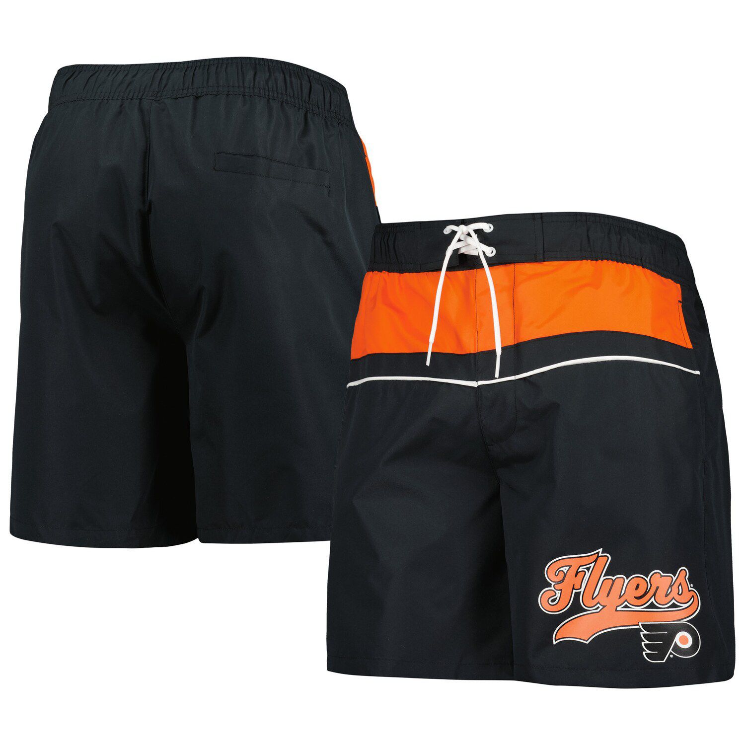 Мужские черные шорты для плавания волейболом для фристайла Philadelphia Flyers Starter