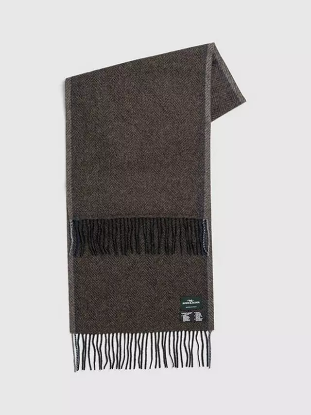 

Шарф Rodd & Gunn Charlton Virgin Wool, цвет testa/di/moro