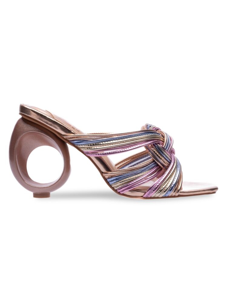 

Сандалии с бразильским узлом Ninety Union, цвет Pastel Multi