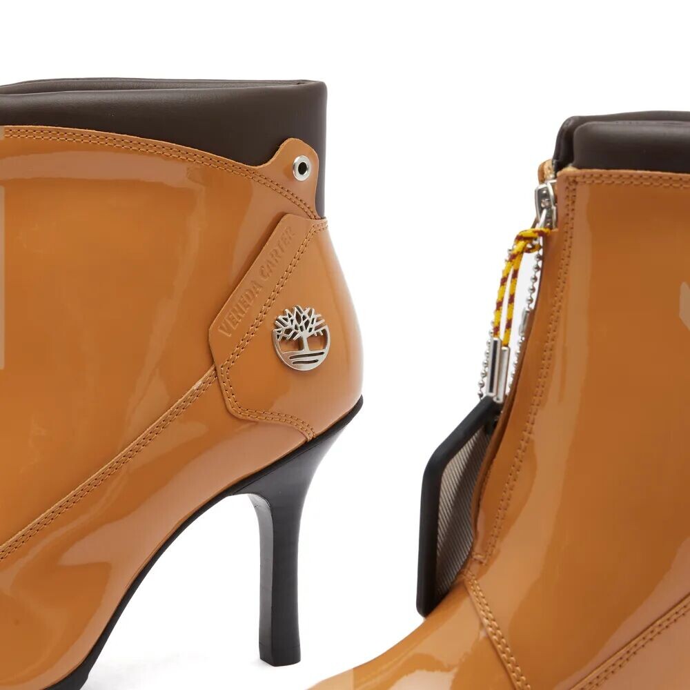 

Timberland Ботинки Carter на каблуке с молнией спереди, коричневый