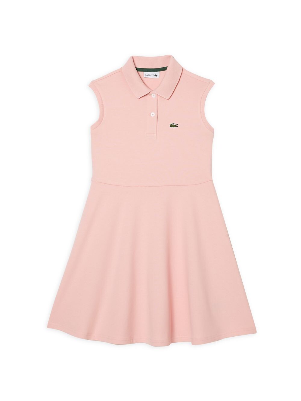 

Платье поло без рукавов для маленьких девочек Lacoste