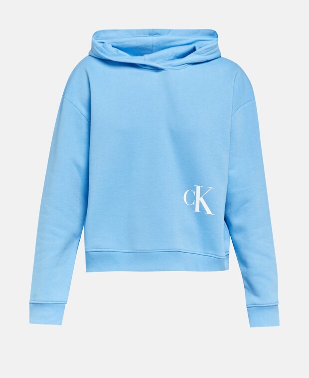 

Толстовка с капюшоном Calvin Klein, светло-синий