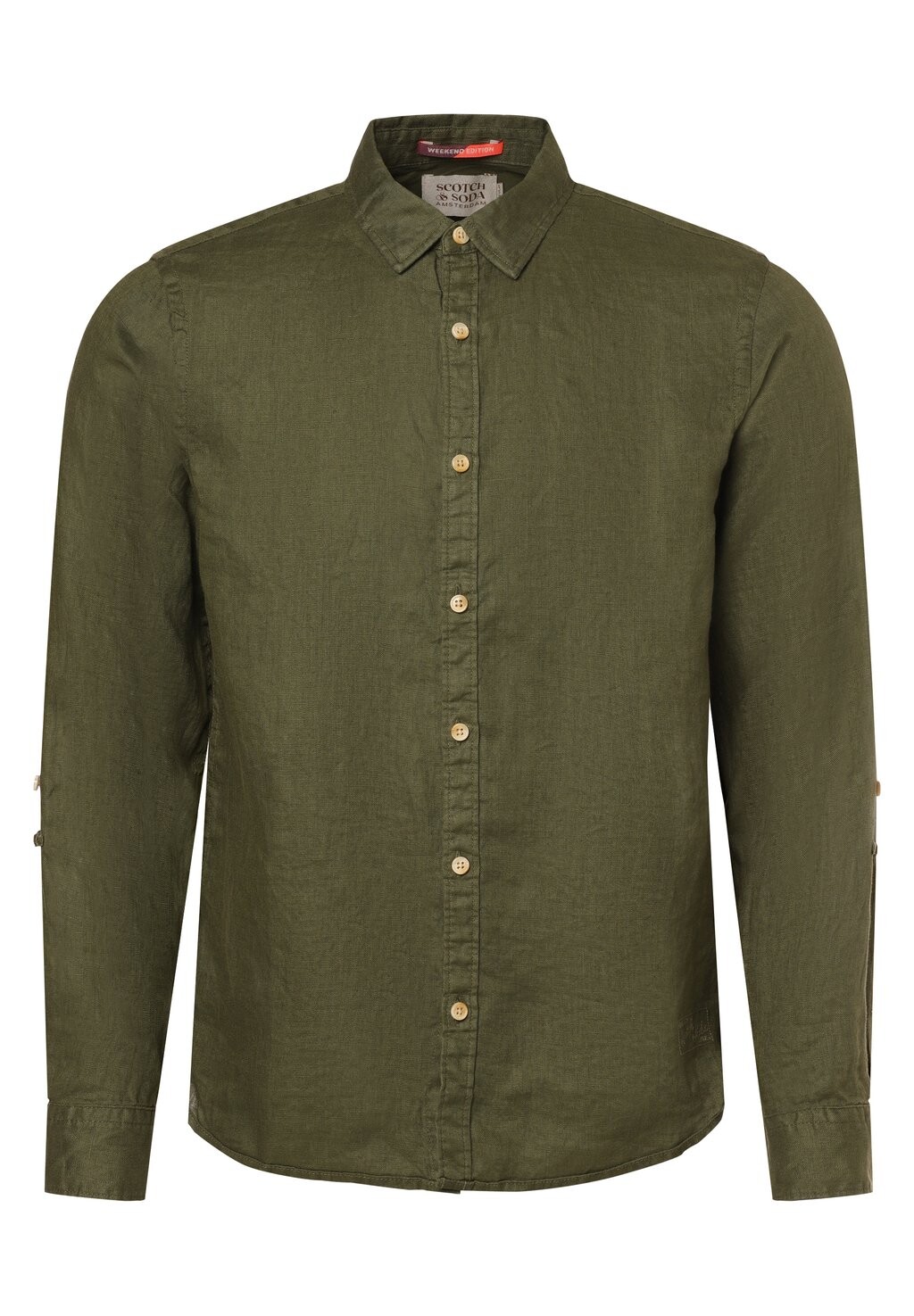 

Рубашка Scotch & Soda, цвет khaki