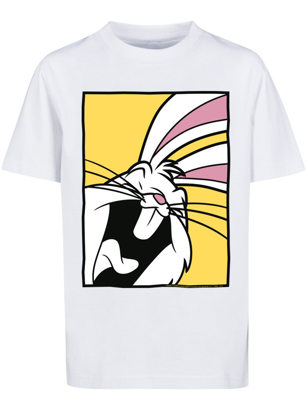 Футболка F4Nt4Stic Looney Tunes Bugs Bunny, белый шапка унисекс capslab looney tunes bugs bunny размер 54 61 см rus