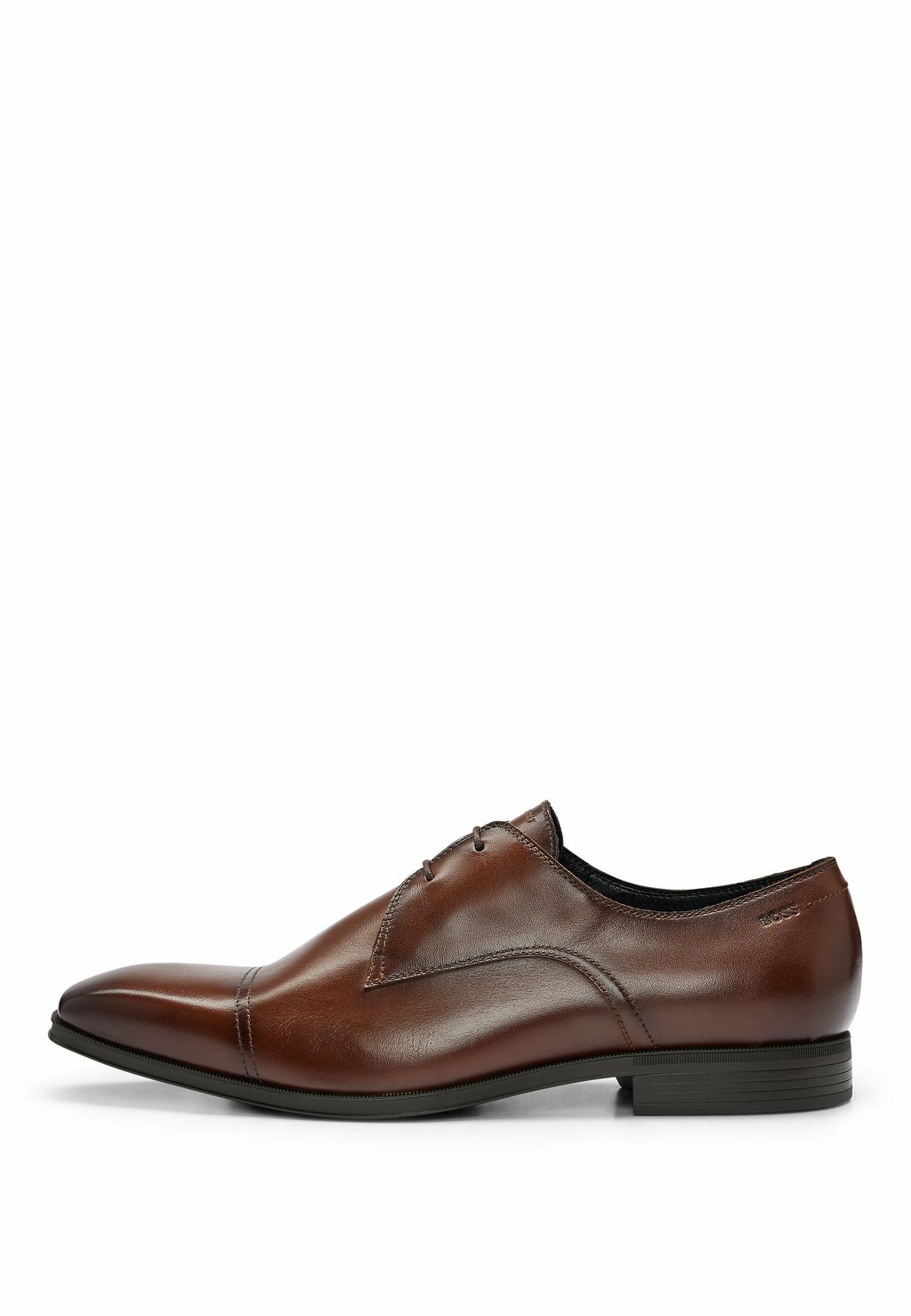 Элегантные туфли на шнуровке Theon Derb Buct BOSS, коричневый