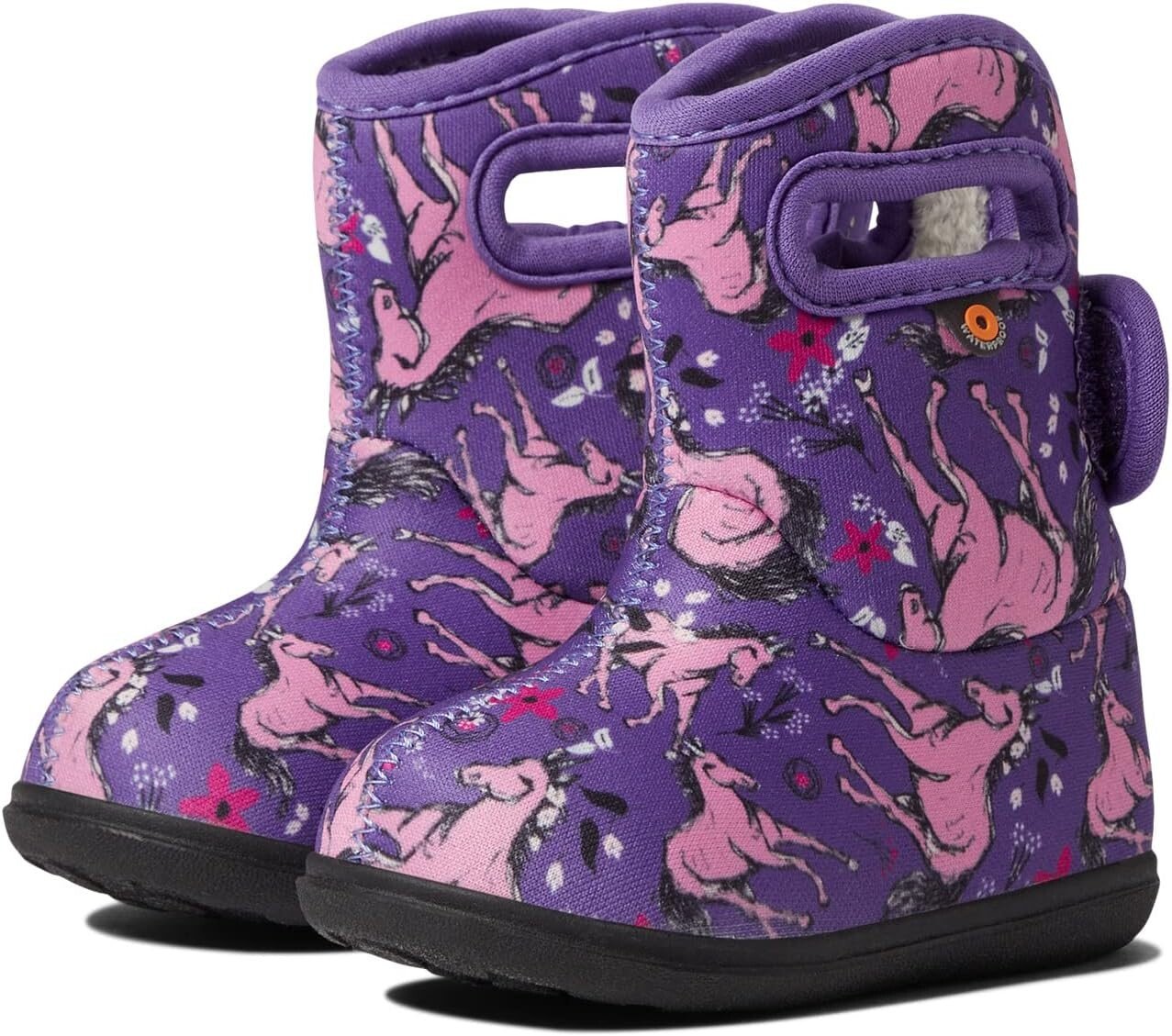 

Зимние ботинки Baby Bogs II Unicorn Awesome Bogs, цвет Violet Multi