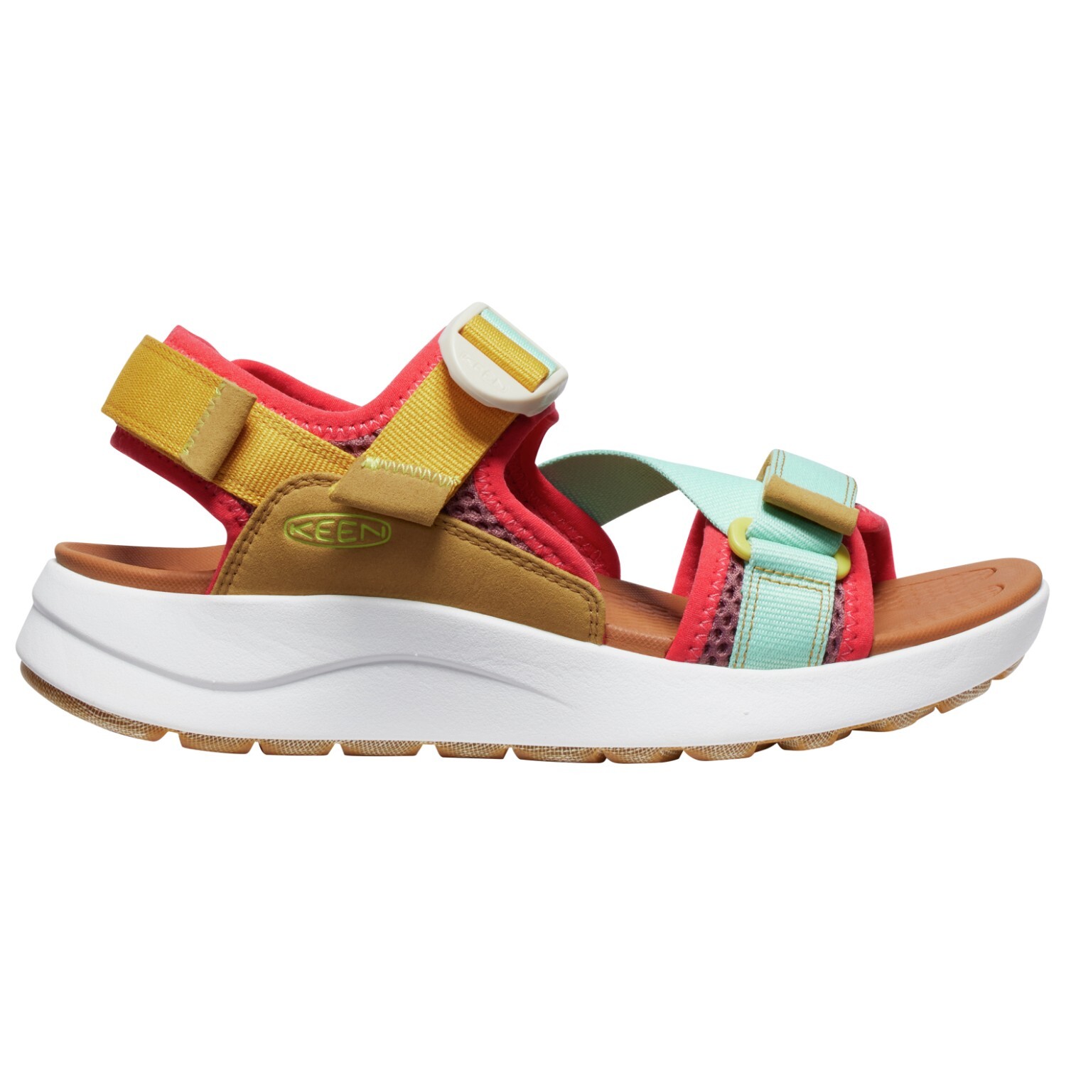 

Сандалии Keen Women's Elle Sport Backstrap, цвет Golden Yellow/Lichen