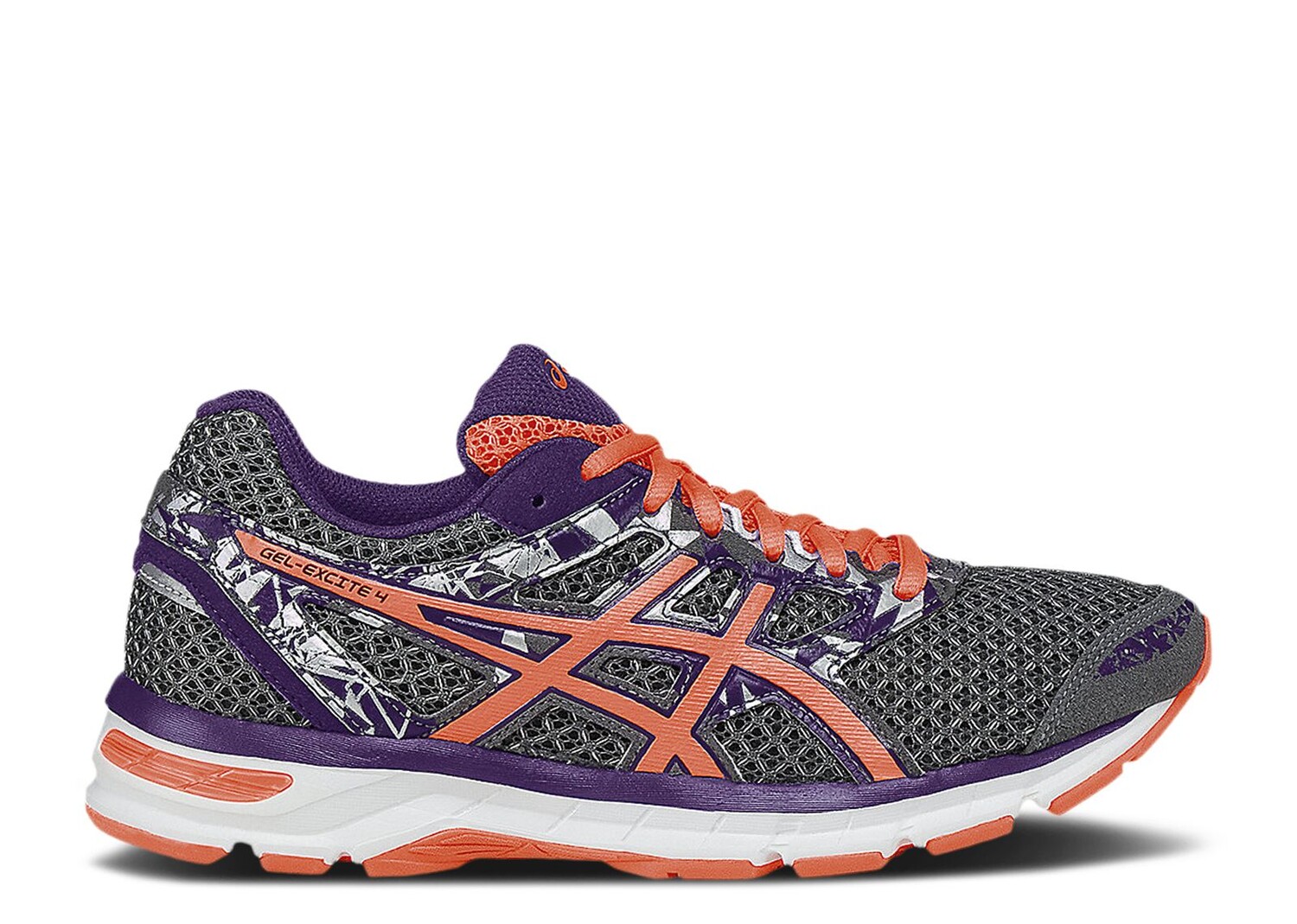 

Кроссовки ASICS Wmns Gel Excite 4 'Shark Flash Coral', серый