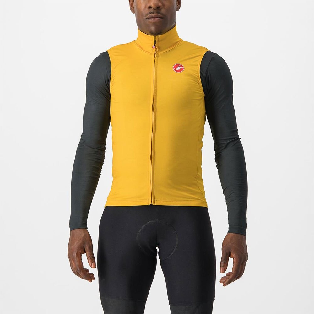 

Жилет Castelli Pro Thermal Mid, желтый